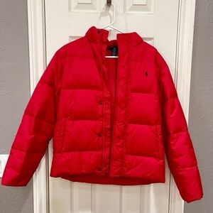 Polo by Ralph Lauren Kids Red Puffer Jacket